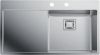 SinkSolution A LINE PLUS 860x520 1x rustfri stål køkkenvask